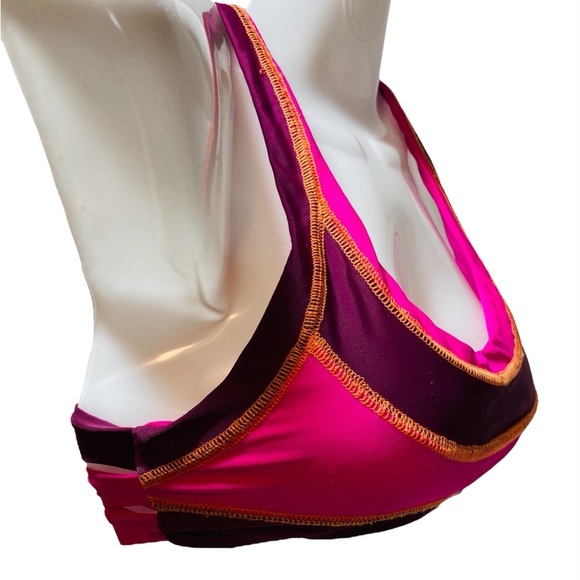 BCA by Rebecca Virtue Tie Back Swim Top NWT Sz-Small - Picture 3 of 6